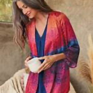 Soft Surroundings ‘Alamkara’ boho jacket